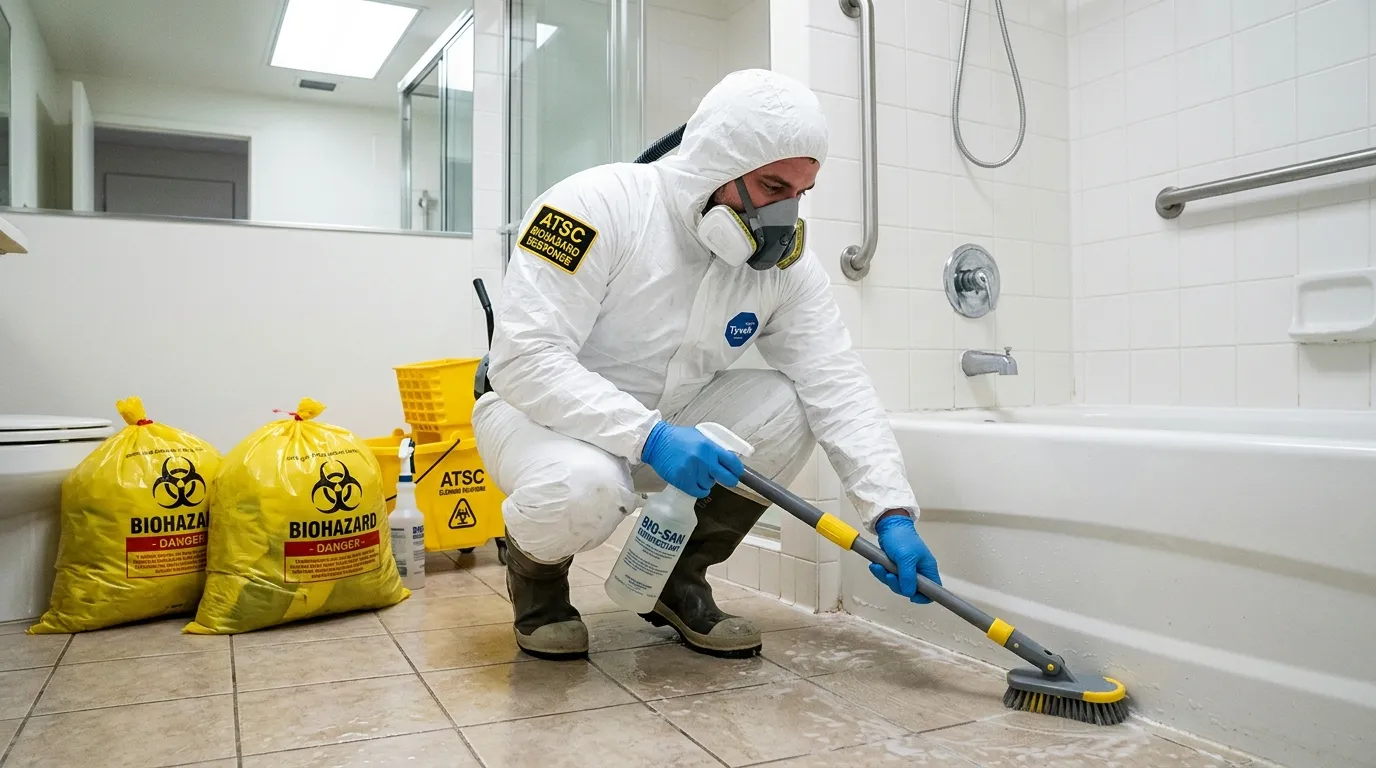 Decontamination equipment deployed for Blood Cleanup in Warr Acres